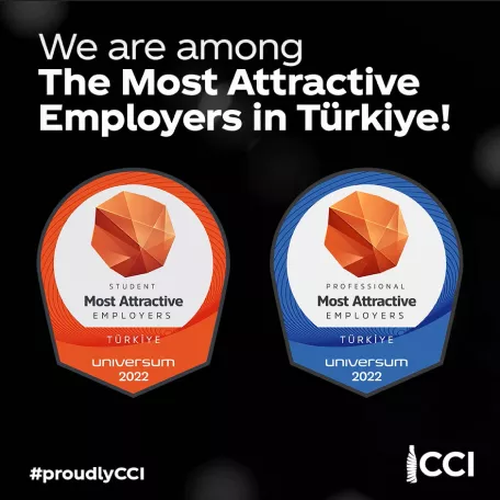 CCI Türkiye is among "Türkiye's Most Attractive Employers Survey 2022