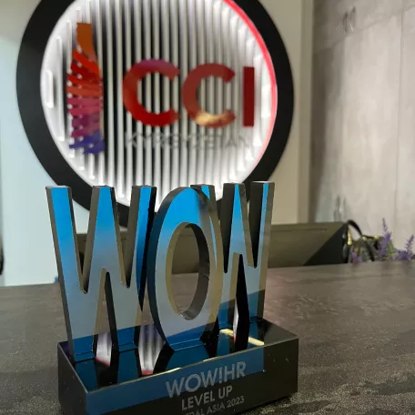 CCI Kırgızistan'da WowHR Şirket Ödülü’nü aldı 